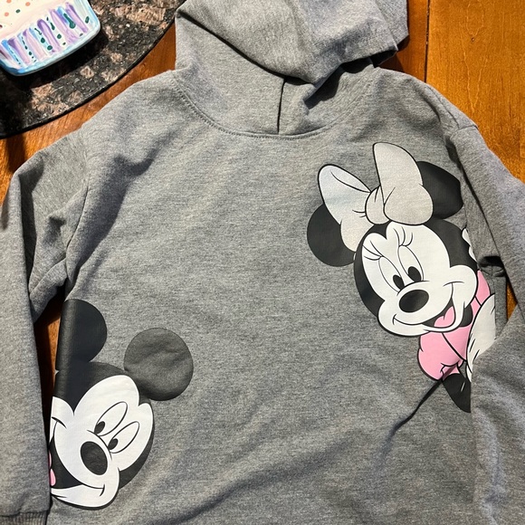 Girls Mickey & Minnie Sweatshirt